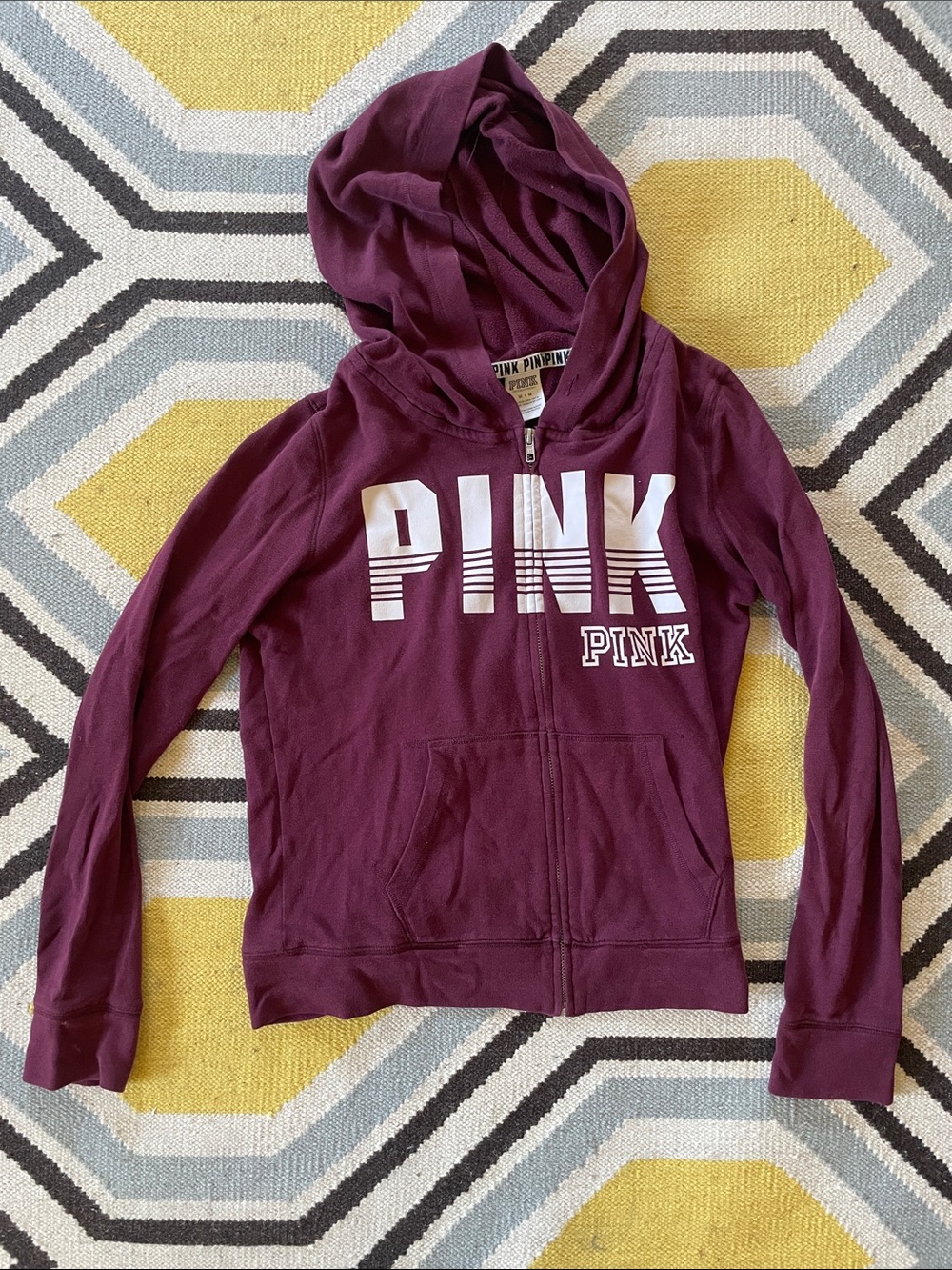 Pink hoodie